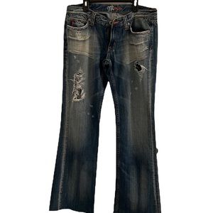 Miss Me jeans size 29 straight leg jeans